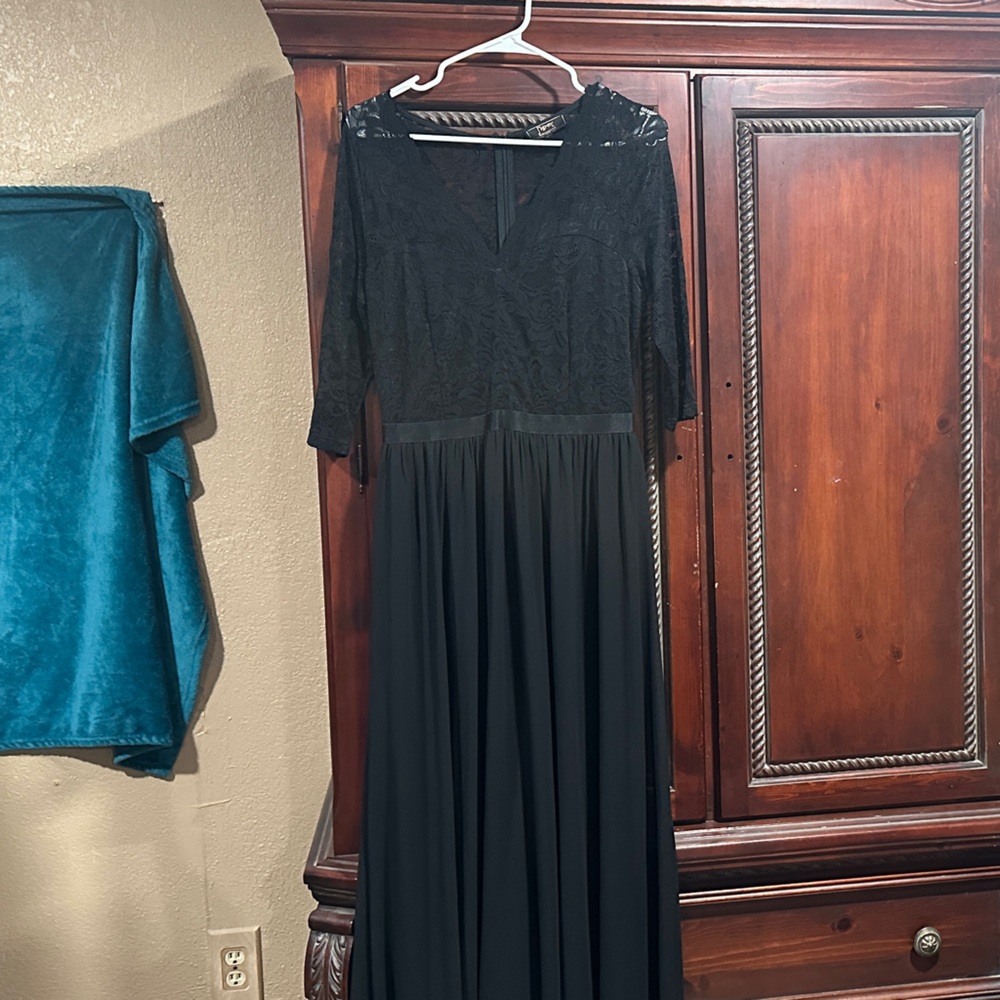 Amazon Black Lace Wedding Dress